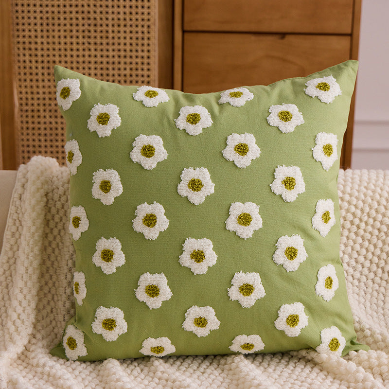 Embroidered Throw Pillow (Instagram Style)