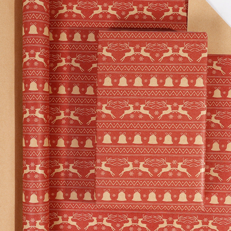 Christmas gift wrapping paper