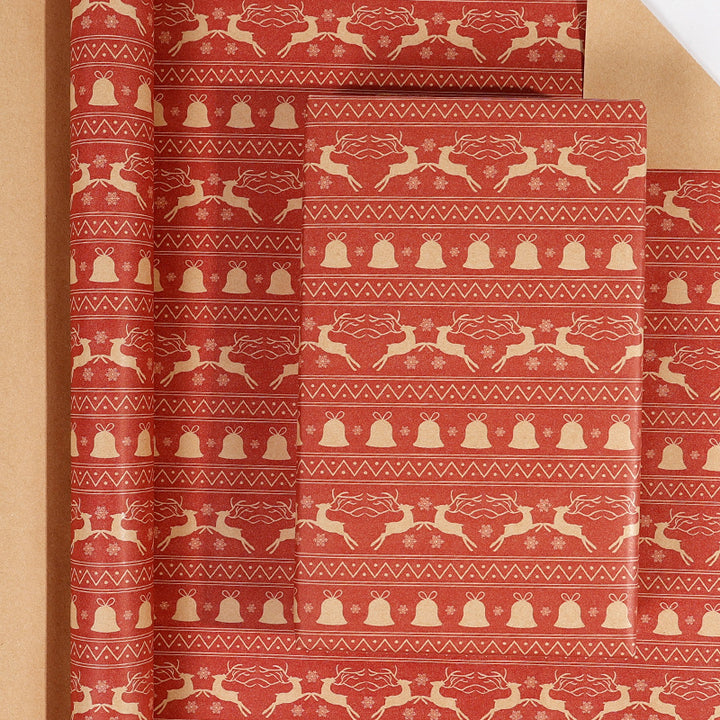 Christmas gift wrapping paper