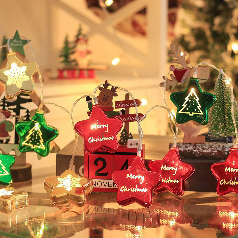 LED Electroplated Hanging Christmas Decorative Light