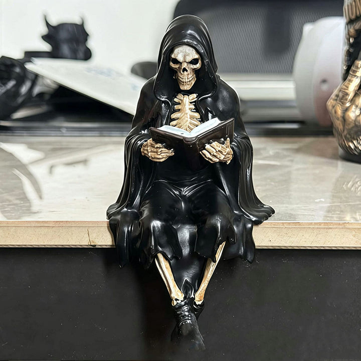Cloaked Skeleton Resin Ornament