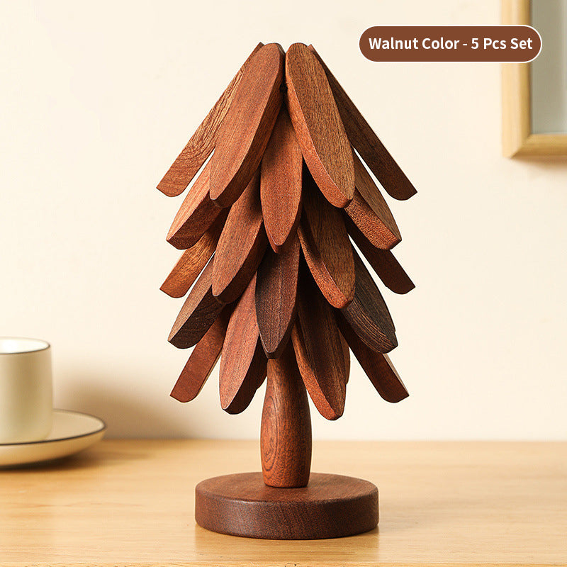 Premium Heat-Resistant Solid Wood Trivet