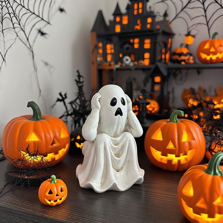 Creative resin ghost ornament