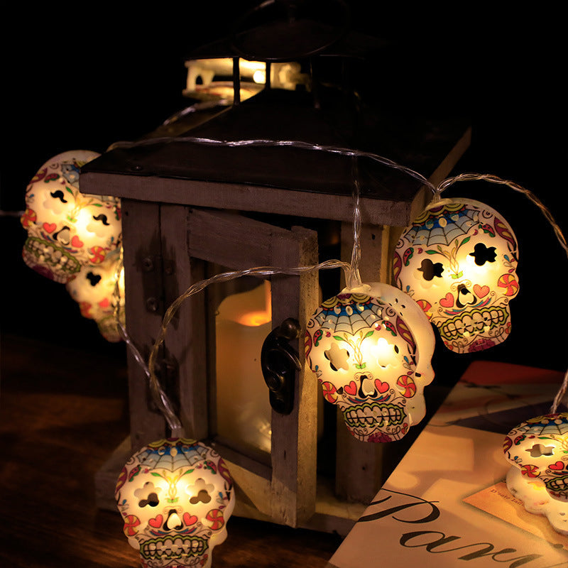 New LED Skull Decorative String Lights