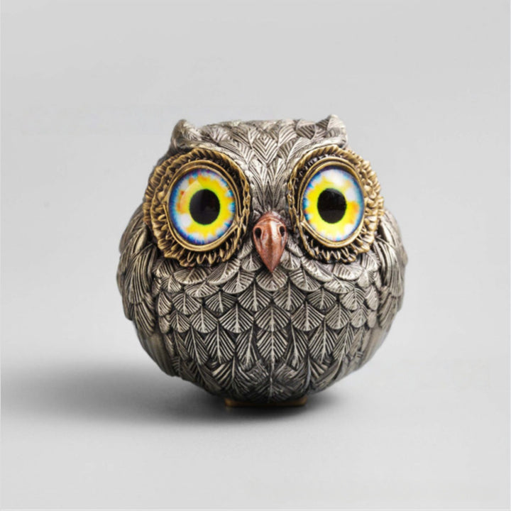New Cute and Fun Owl Resin Ornament
