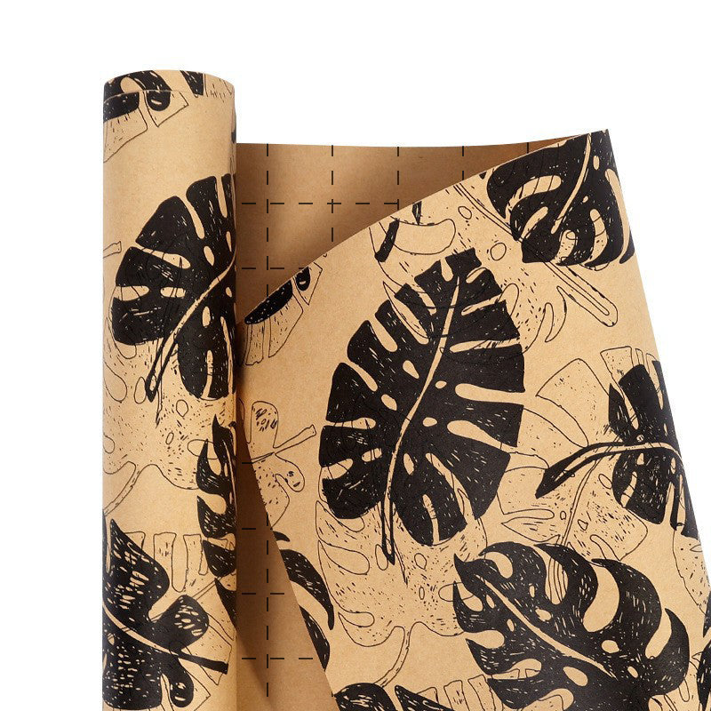 Minimalist and versatile gift wrapping paper