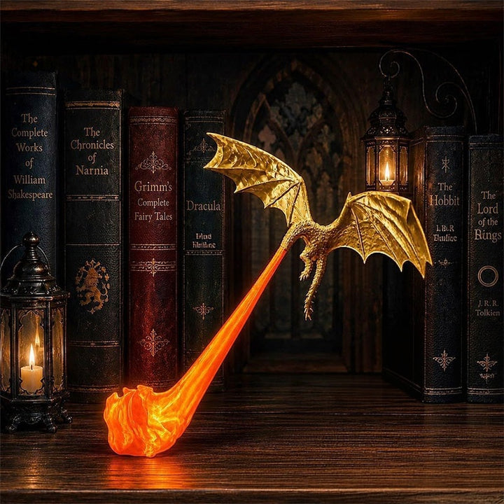 High-brightness dragon-shaped night light