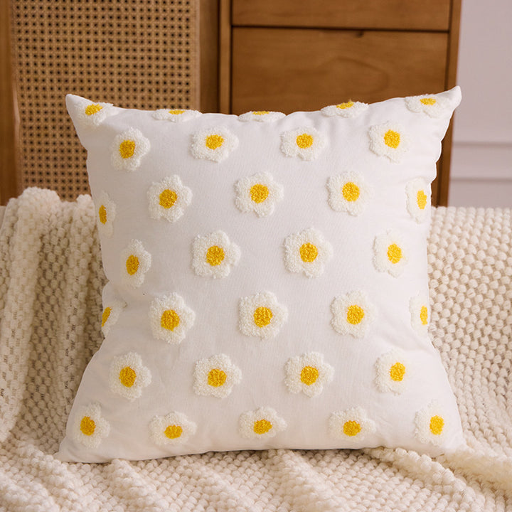 Embroidered Throw Pillow (Instagram Style)