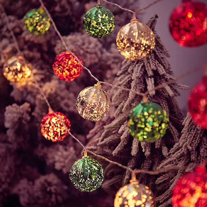 LED Electroplated Hanging Christmas Decorative Light
