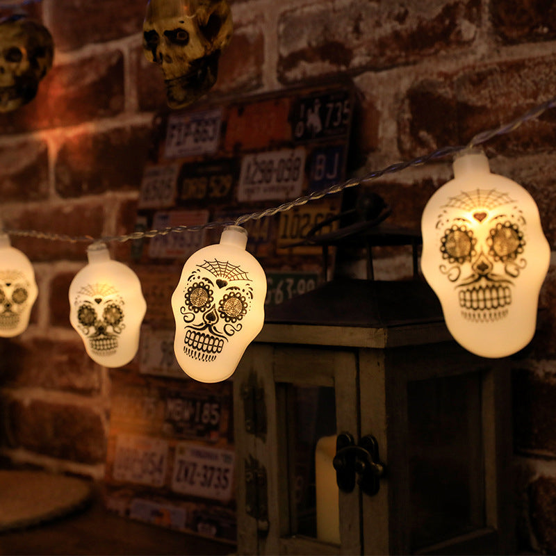 New LED Skull Decorative String Lights