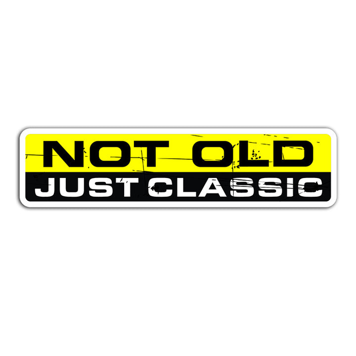 Humorous warning stickers