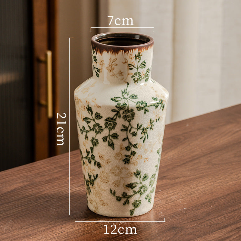High-end blue and white porcelain vase