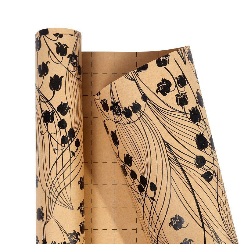 Minimalist and versatile gift wrapping paper