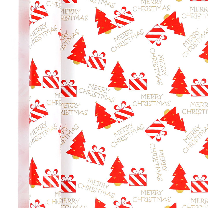 Christmas gift wrapping paper