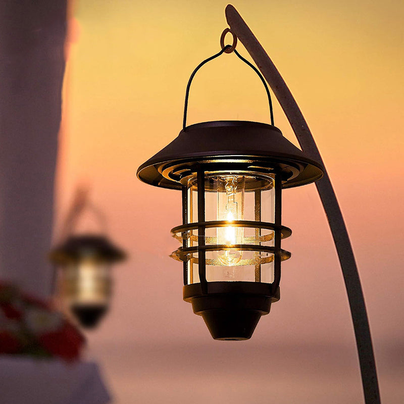 Waterproof Solar Vintage-Style Filament Garden Light