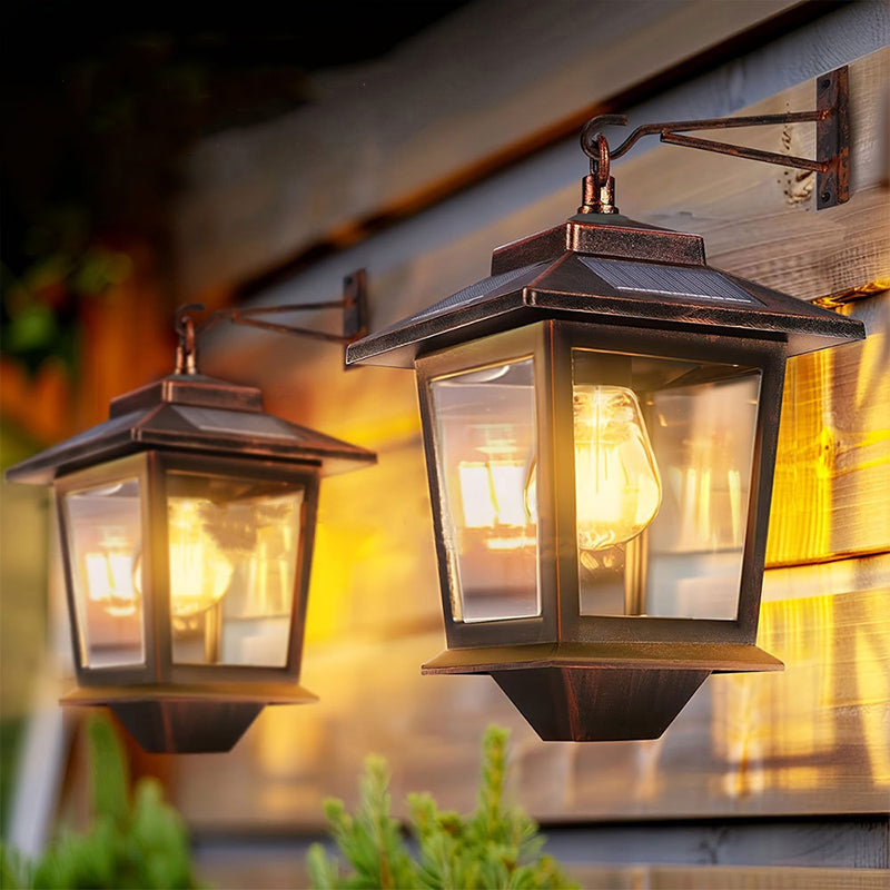 Waterproof Solar Vintage-Style Filament Garden Light