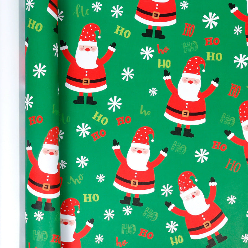 Christmas gift wrapping paper
