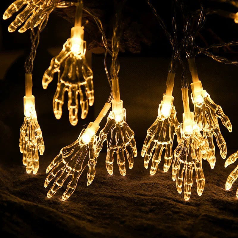 New Halloween LED Skull String Lights