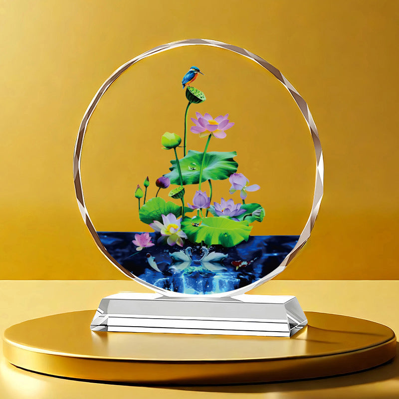 High-End Crystal Desktop Ornament