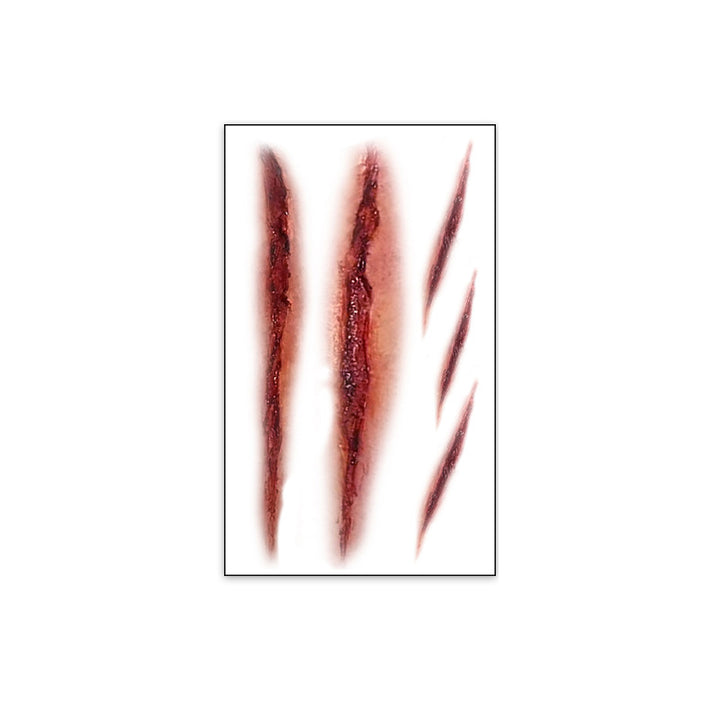 Realistic Horror Scar Temporary Tattoos