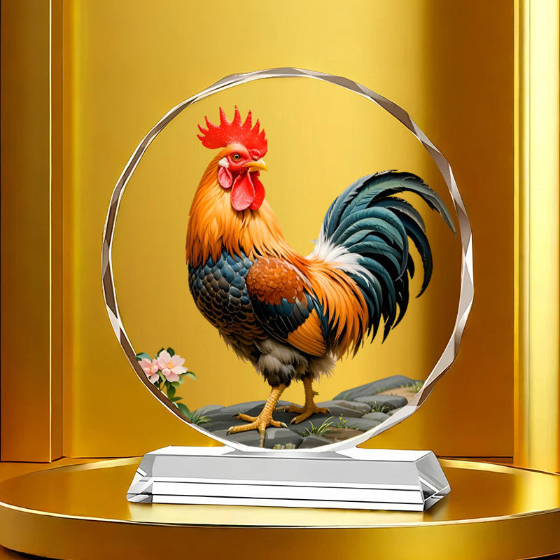 High-End Crystal Desktop Ornament