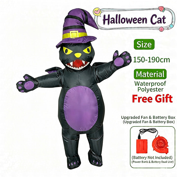 Fun inflatable costumes suitable for holiday parties and stage performances