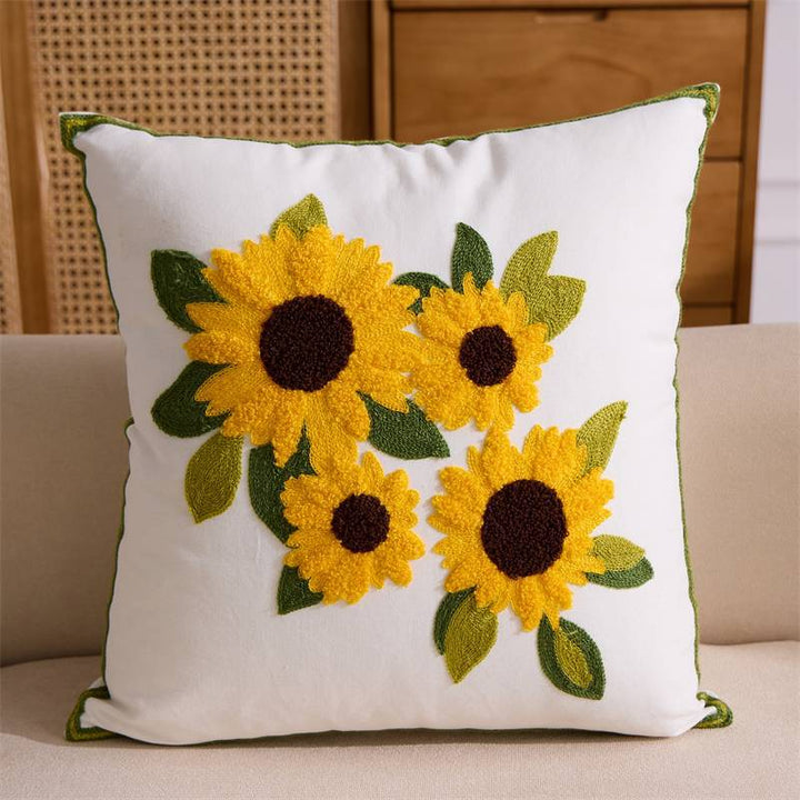 Embroidered Throw Pillow (Instagram Style)