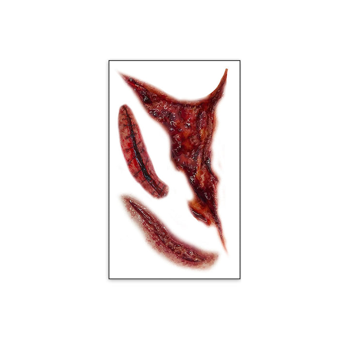 Realistic Horror Scar Temporary Tattoos