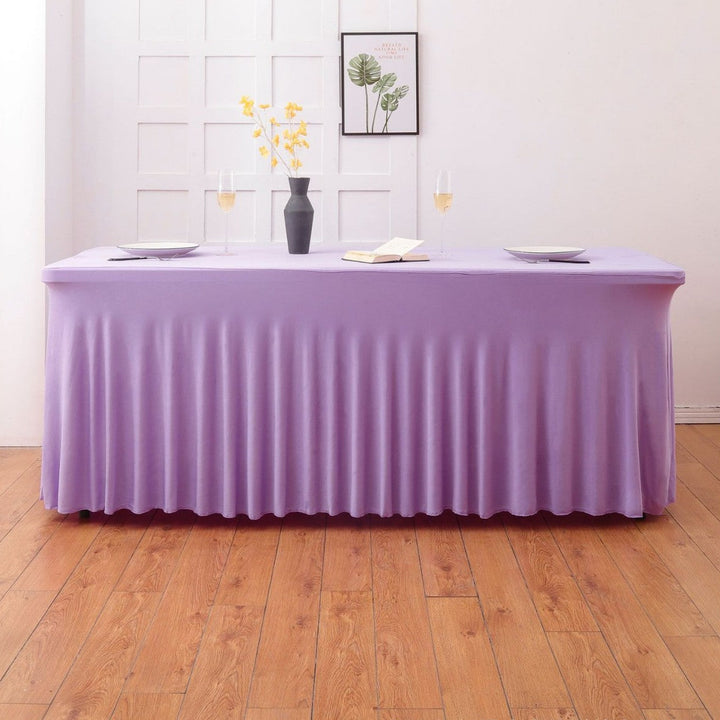 Stretch table cover: dust-proof and durable—an ideal choice for parties