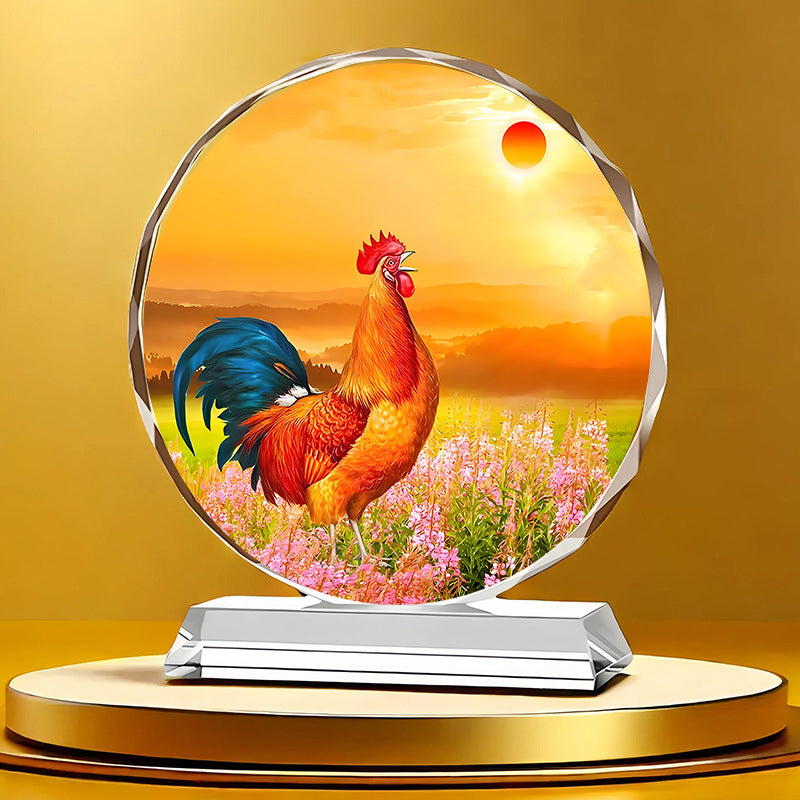 High-End Crystal Desktop Ornament
