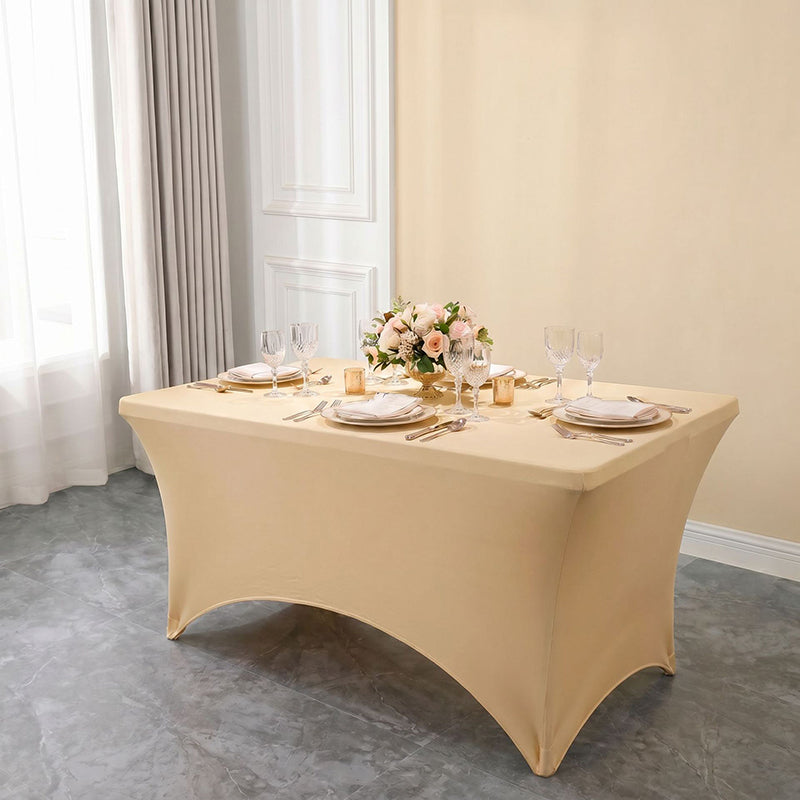 High-Quality Stretch Rectangular Thickened Table Cover