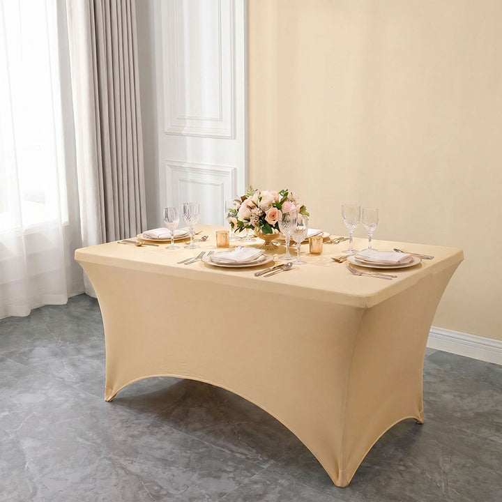 High-Quality Stretch Rectangular Thickened Table Cover