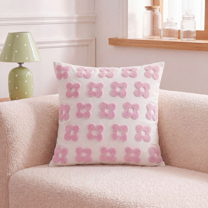 Embroidered Throw Pillow (Instagram Style)