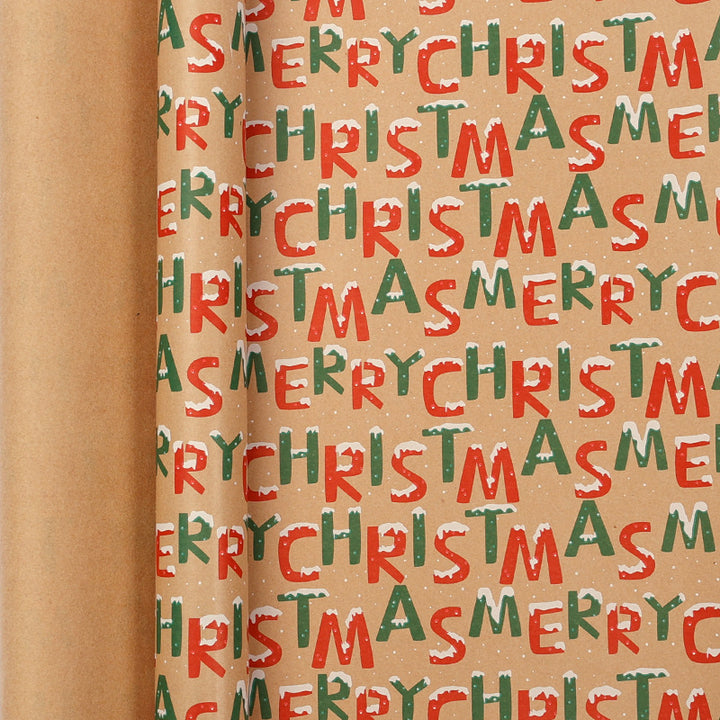 Christmas gift wrapping paper