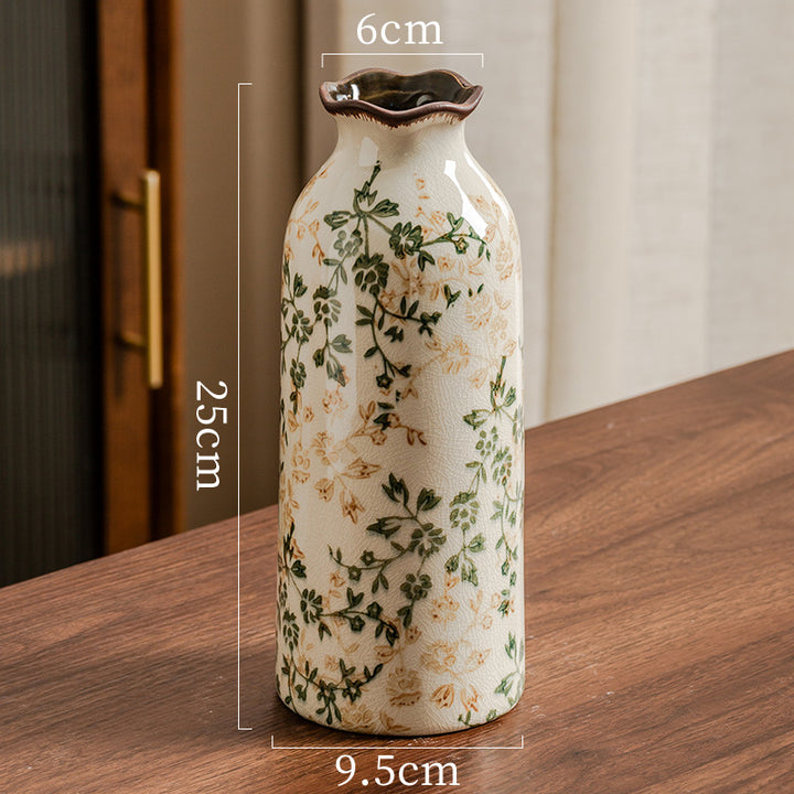 High-end blue and white porcelain vase
