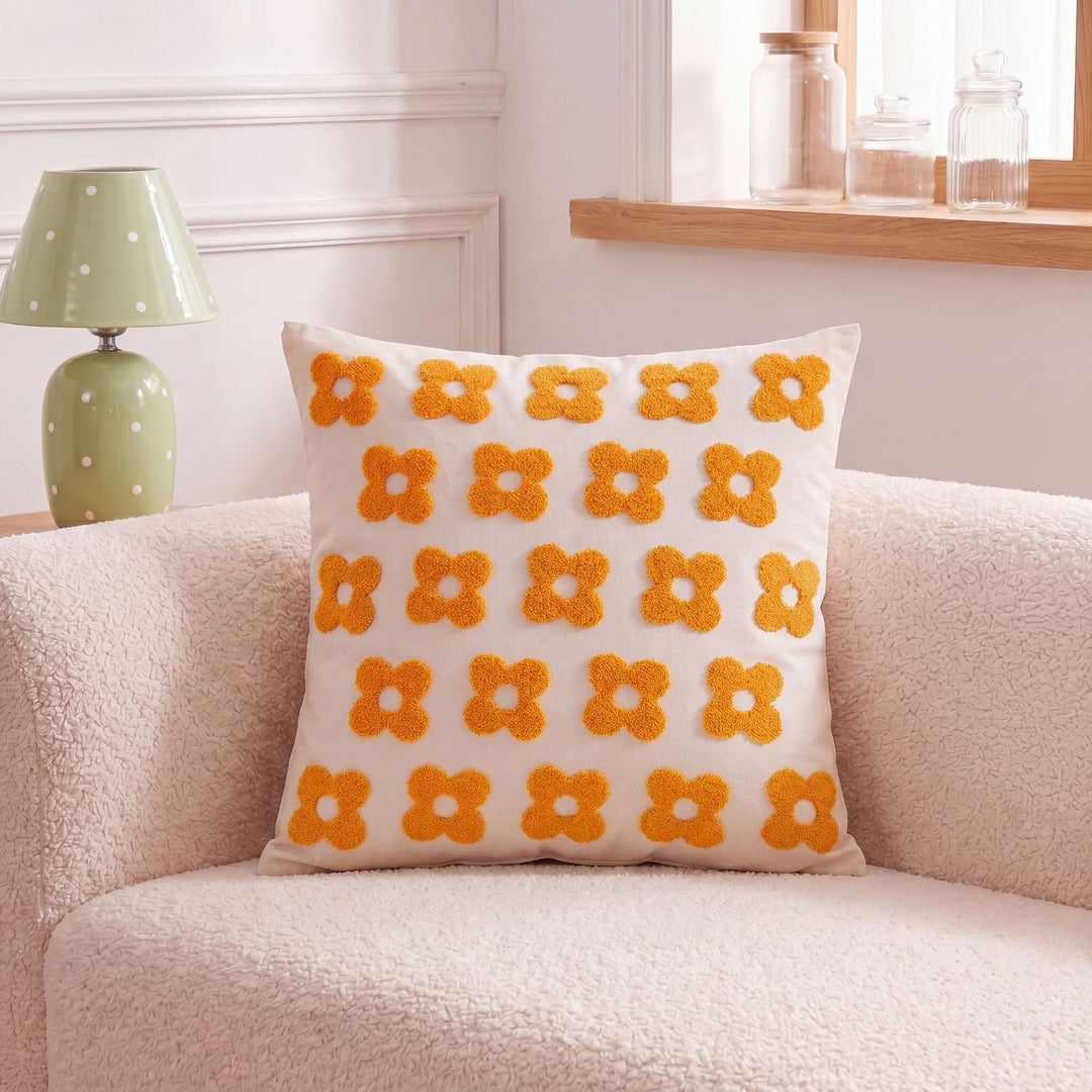 Embroidered Throw Pillow (Instagram Style)