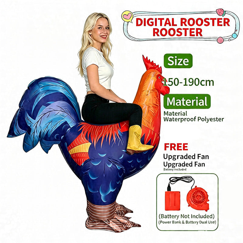 Fun inflatable costumes suitable for holiday parties and stage performances