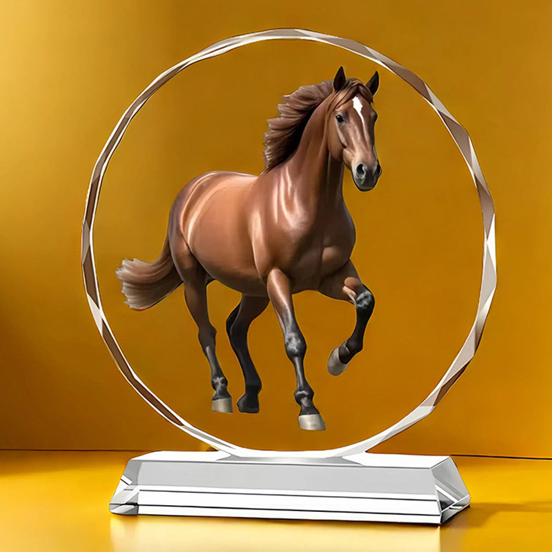 High-End Crystal Desktop Ornament