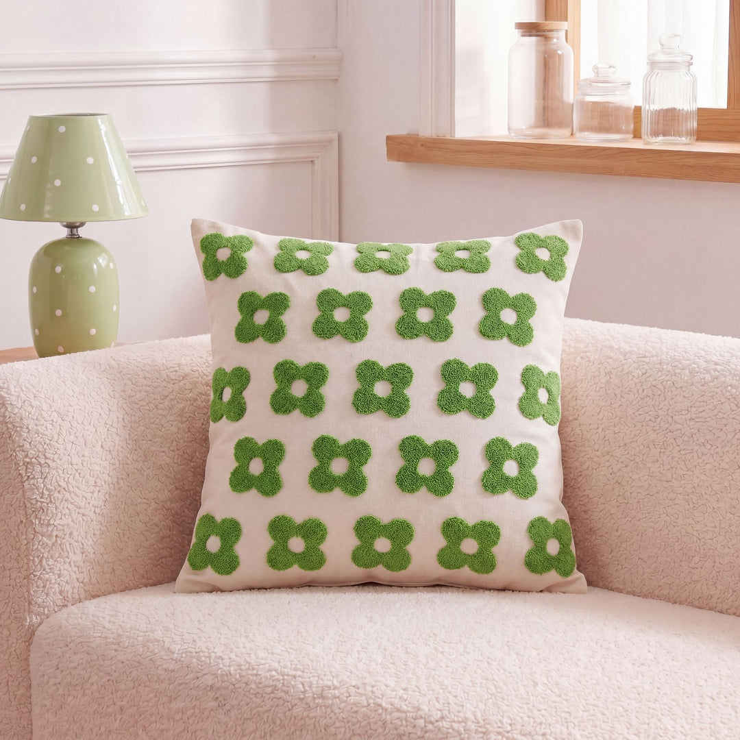 Embroidered Throw Pillow (Instagram Style)