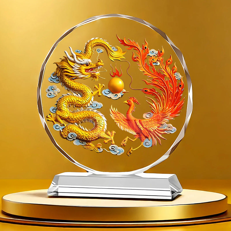 High-End Crystal Desktop Ornament