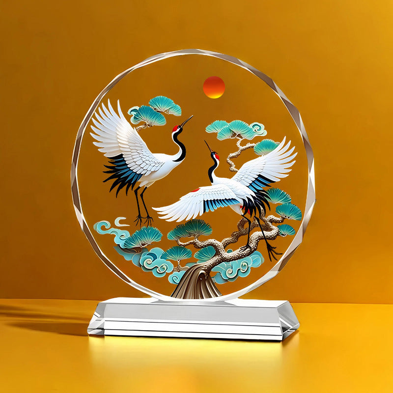 High-End Crystal Desktop Ornament