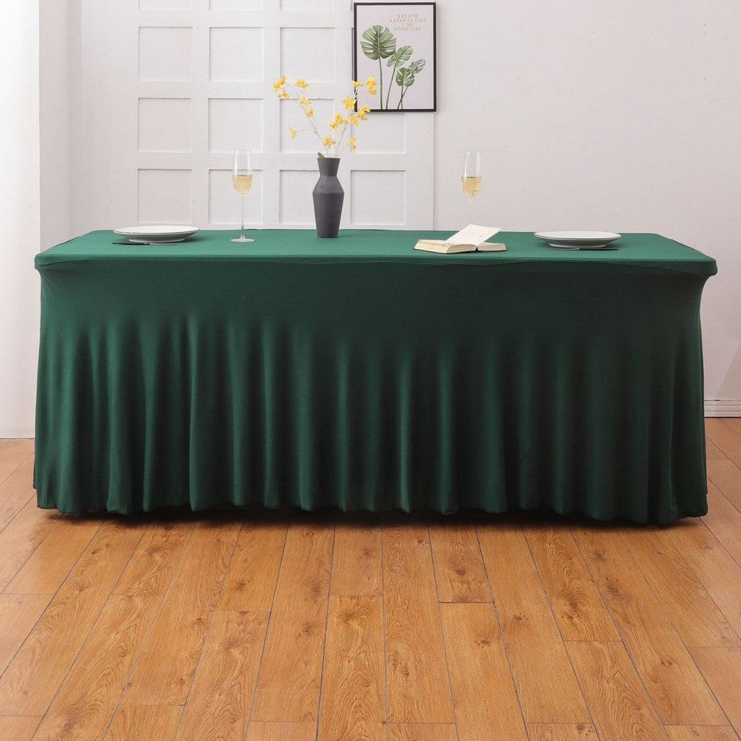 Stretch table cover: dust-proof and durable—an ideal choice for parties