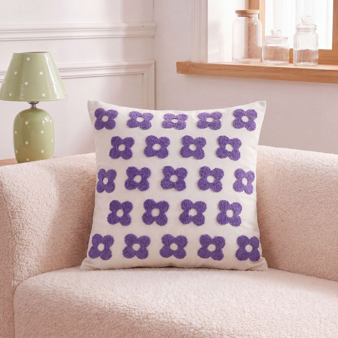 Embroidered Throw Pillow (Instagram Style)