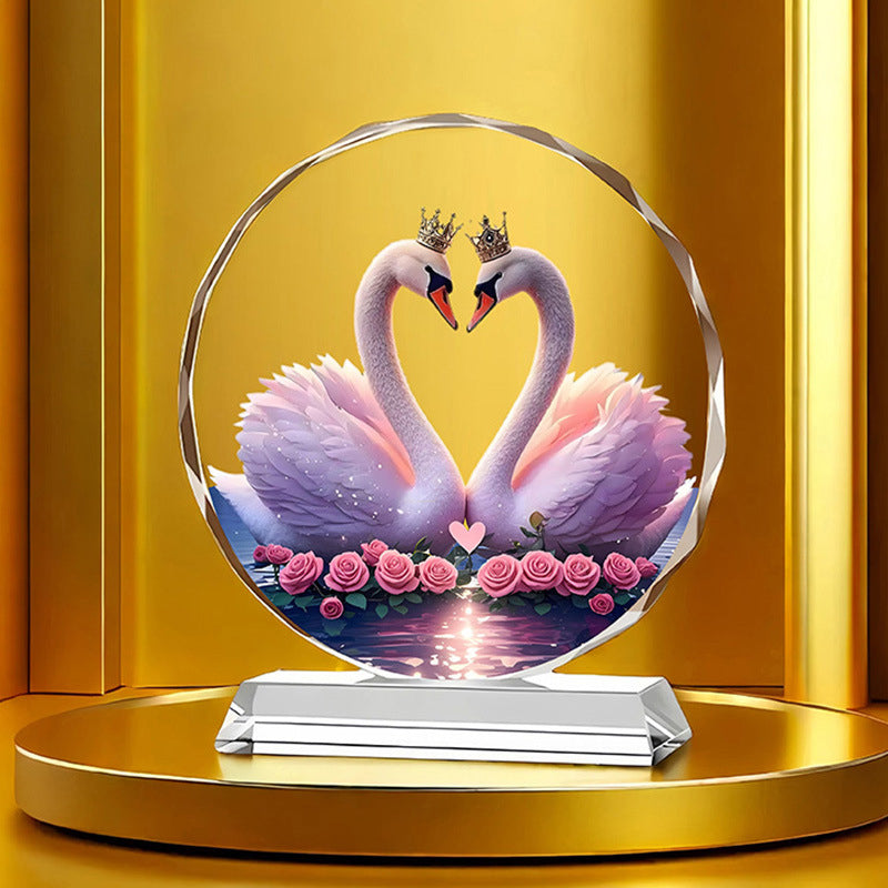 High-End Crystal Desktop Ornament