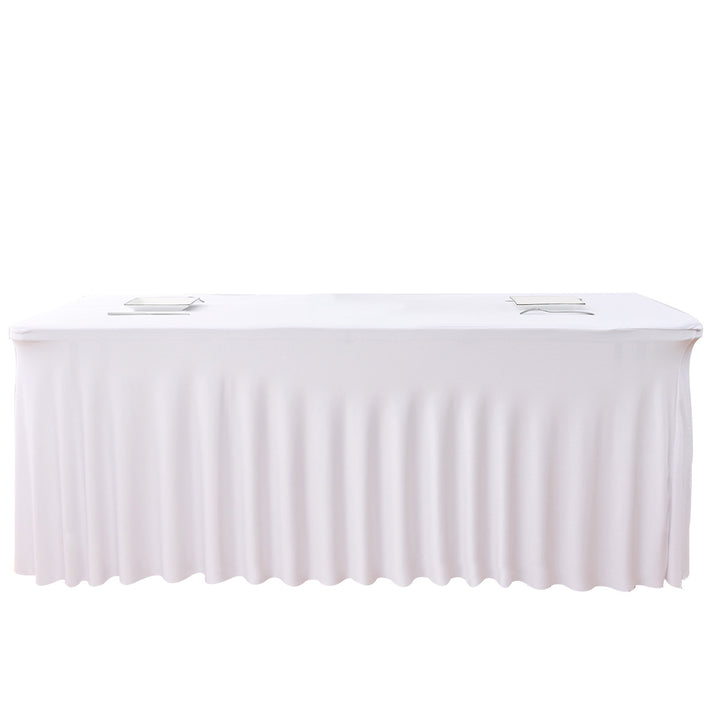 Stretch table cover: dust-proof and durable—an ideal choice for parties