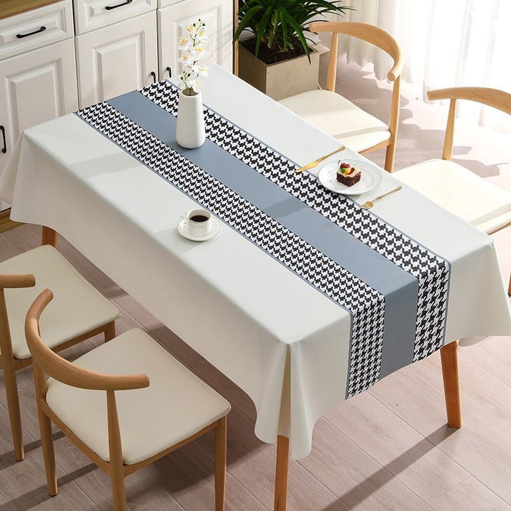 New waterproof, oil-proof, and heat-resistant tablecloth