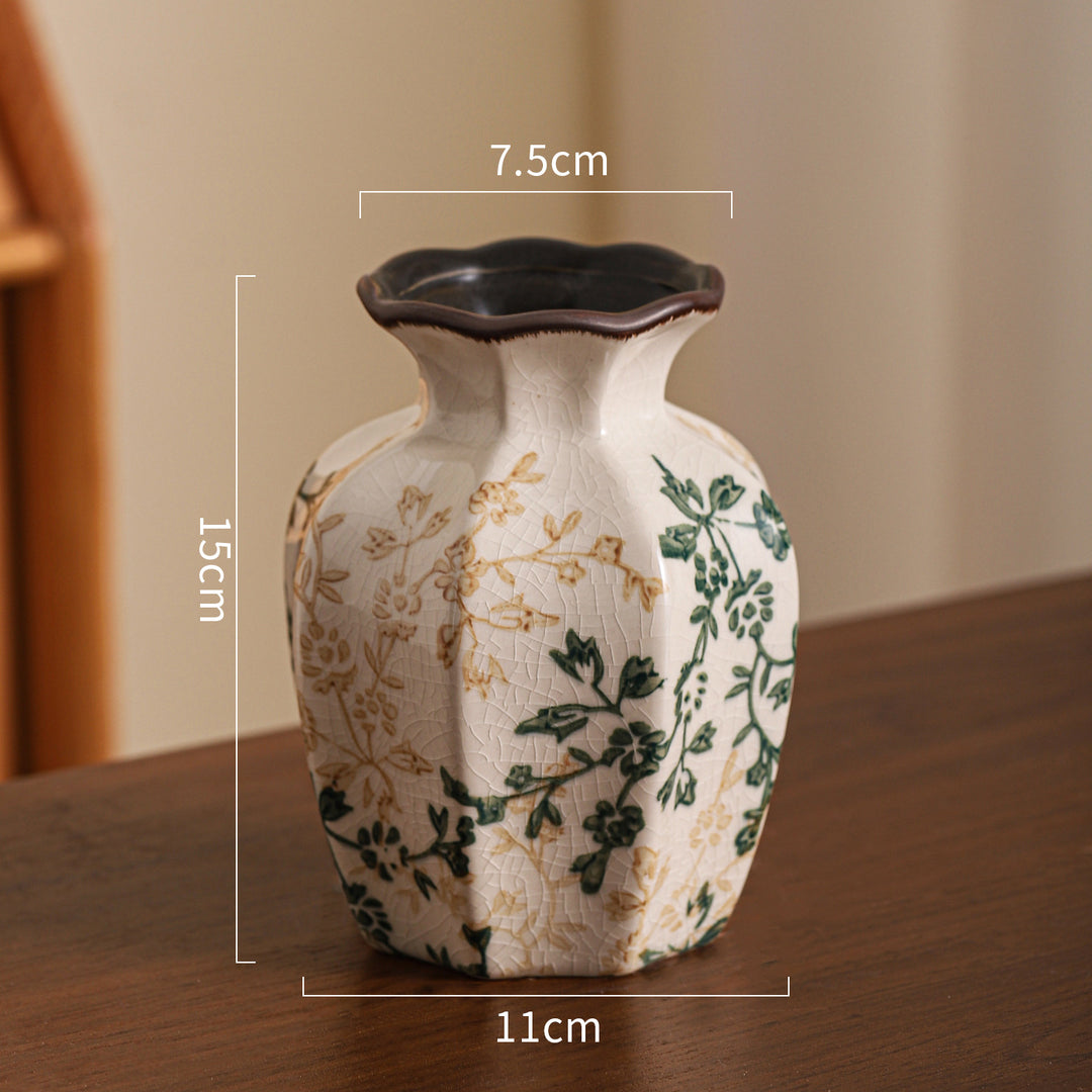 High-end blue and white porcelain vase