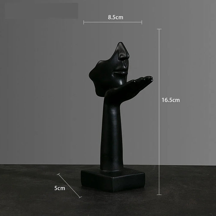 Abstract Face Sculpture