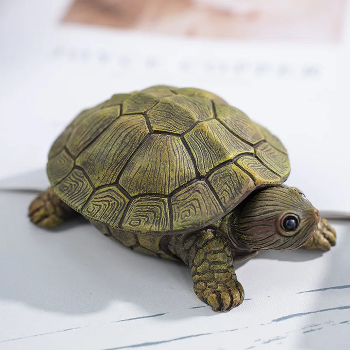 Turtle Treasure Box - Hinged Jewelry Catchall