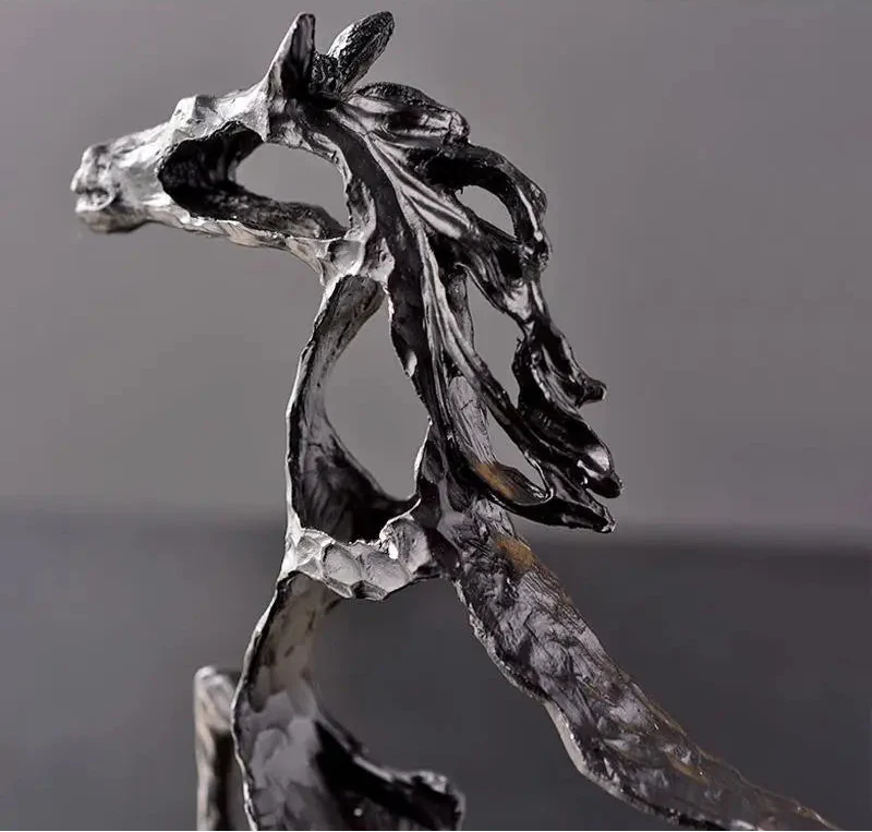 Spirit in Motion - Hollow Cast Iron Horse Sculpture